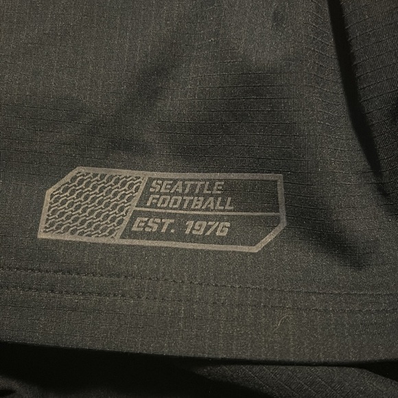 Men nike seattle seahawks on field navy pullover jacket XXL 2X - Picture 5 of 6